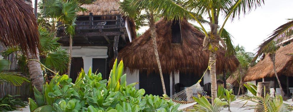Eco Lodge Hotel Villa Tulum Pueblo Buitenkant foto